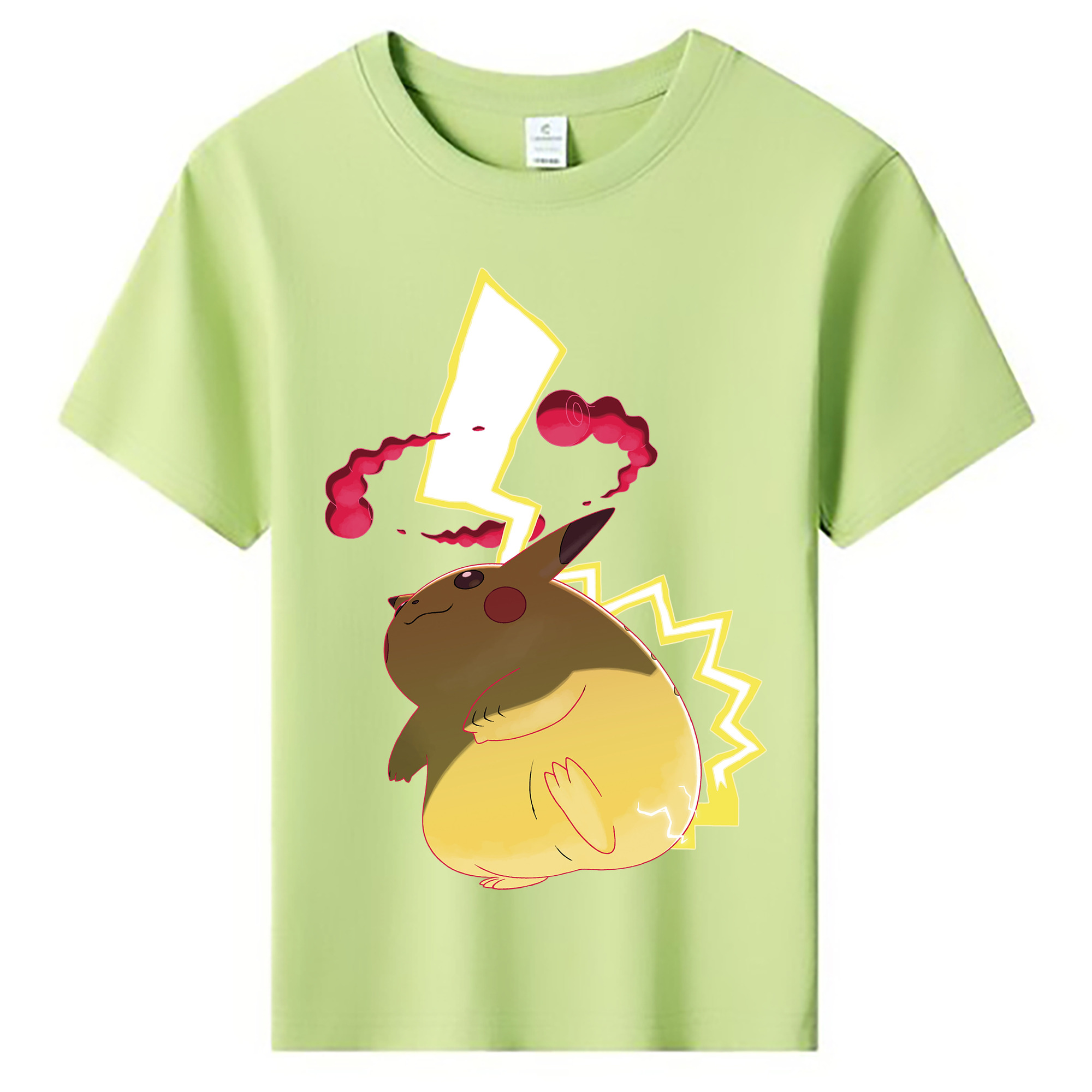 （画像用） ポケットモンスター Pokémon 綿100％キッズTシャツ（フロントプリント）
